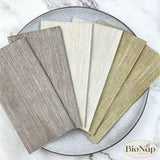 Niccolai | BioNap Eco Disposable Compostable Extra Soft Melange Paper Napkins 25pk in Brown