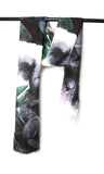 Wearable Art Scarves | Australian Koalas Modal Vegan Silk Large Scarf