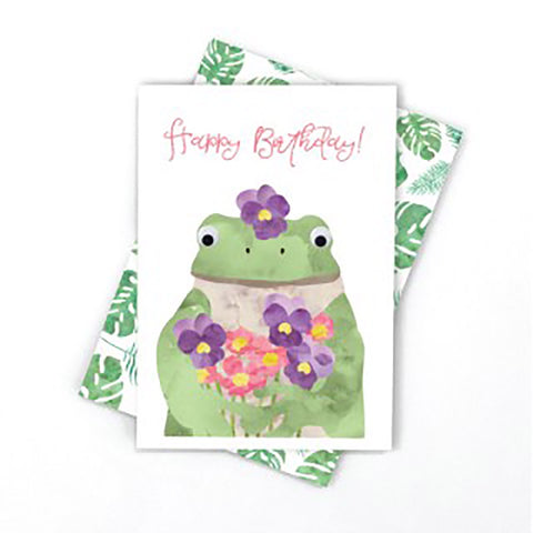 Candle Bark Creations | Fancy Frog Birthday Gift Card