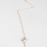 sophari | Flamingo Necklace in rose gold plated