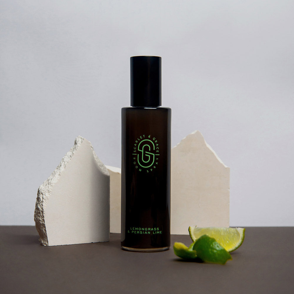 Scarlet & Grace | 200mL New Signature Scented Home Room Spray in Lemongrass & Persian Lime