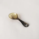 123home | Brown Tan Horn Sugar Tea Spoon