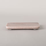 123home | Pink Marble Rectangle Soap Dish Tray