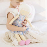 Alimrose Designs | Large Audrey Doll in Liberty Blue Print