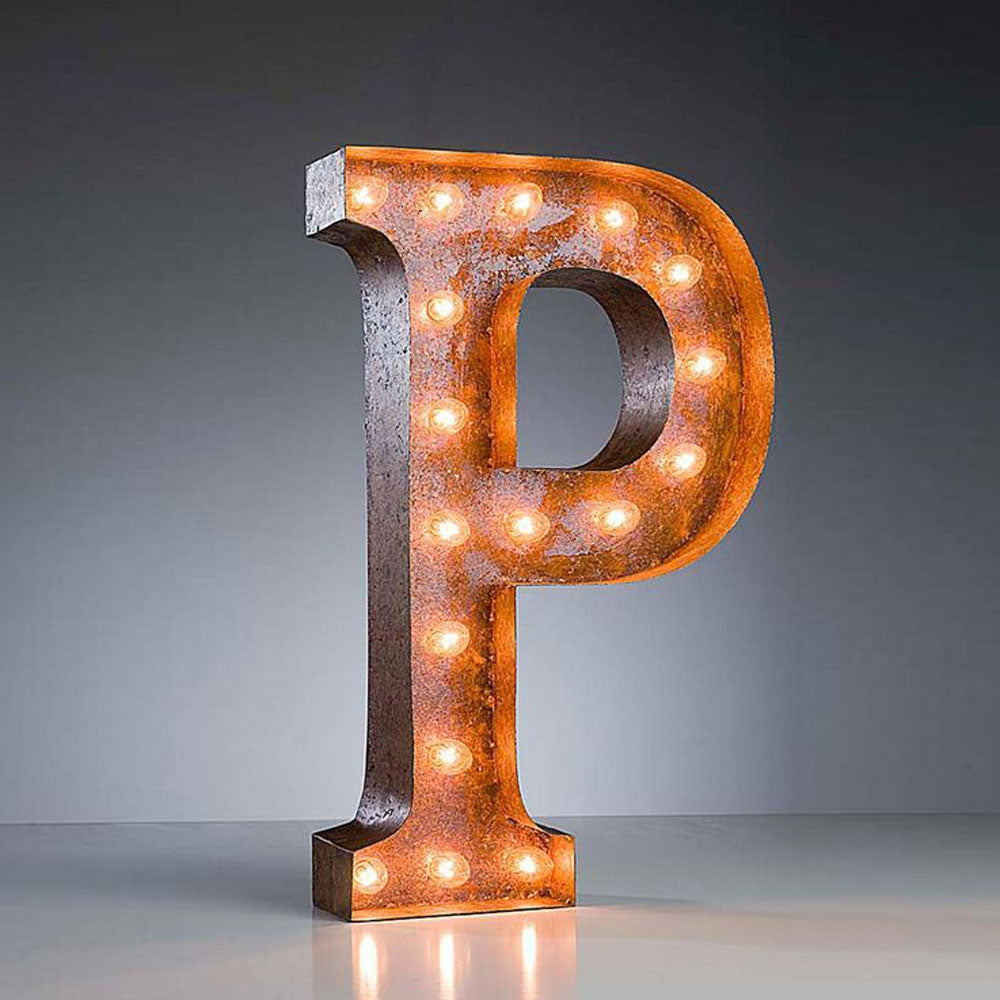 123home | Marquee Letter Light P