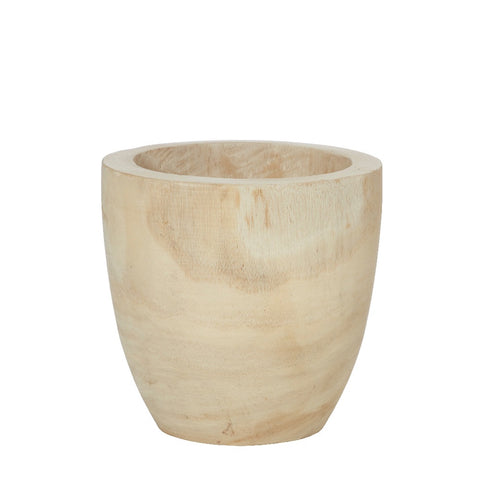 Rogue | Dansk Natural Wooden Planter Pot 17cm