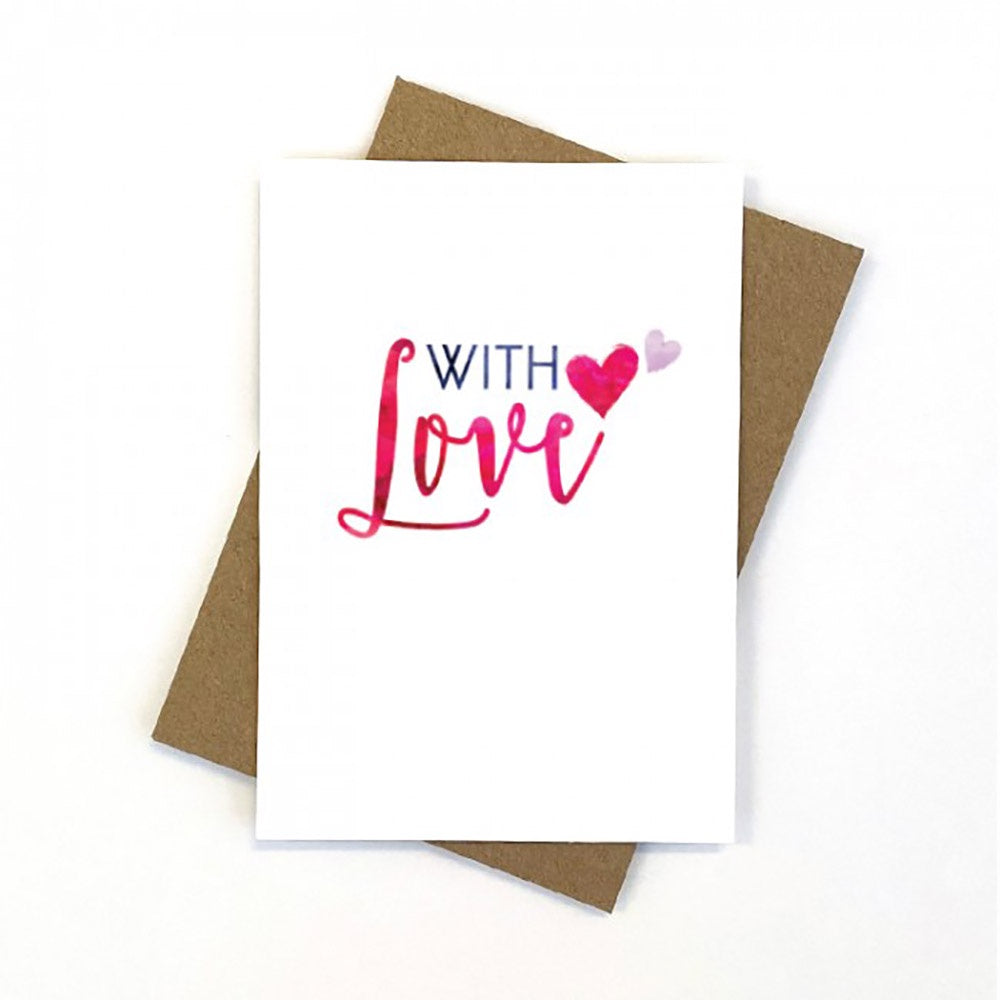 Candle Bark Creations | Watercolour Love Gift Card