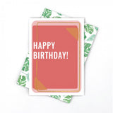 Candle Bark Creations | Coral Shimmer Birthday Gift Card