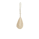 Ivory House | Timber Drop Christmas Decoration