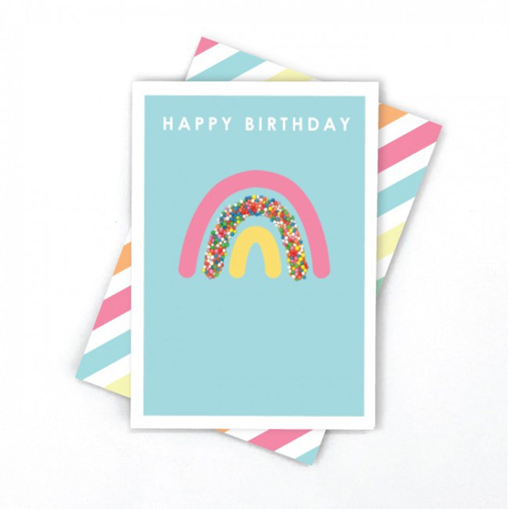 Candle Bark Creations | 100s & 1000s Freckle Rainbow Birthday Gift Card
