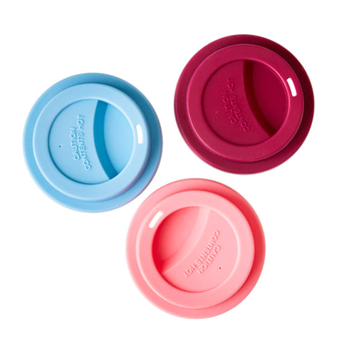 RICE | Silicone Coffee Tea Reusable Lids for RICE Melamine Tumbler Drink Cup