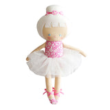 Alimrose | Baby Ballerina Doll in Fuchsia Pink
