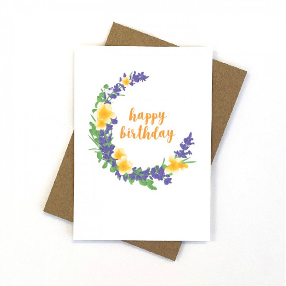 Candle Bark Creations | Sarah's Lavender Birthday Gift Card