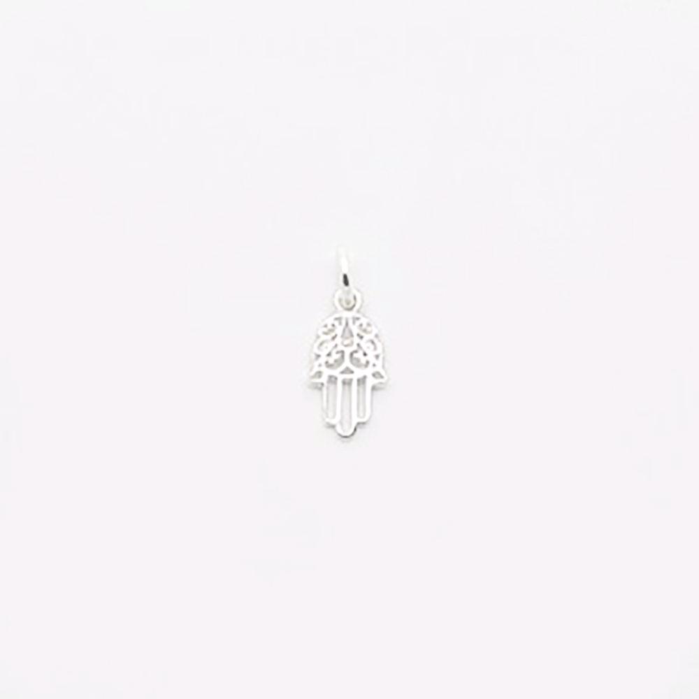 123home | Sterling Silver (925) Hamsa Pendant for Necklace