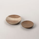 123home | Acacia Round Wooden Serving Plate 11cm
