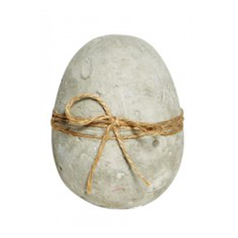 Ivory House | Concrete Egg with Twine