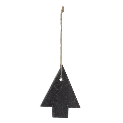 Rogue | Marble Tree Christmas Ornament in Black