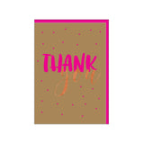 Candle Bark Creations | Thank You Copper Foil Gift Card