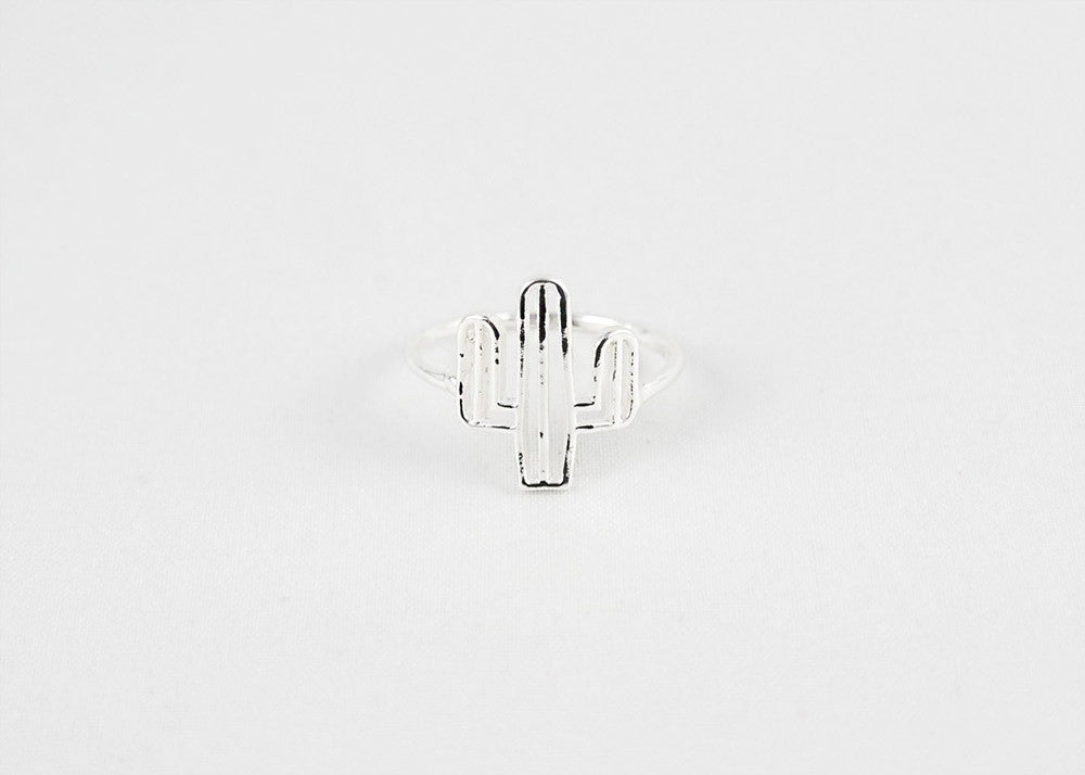 sophari | Cacti Cactus Ring in silver plated