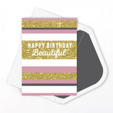 Candle Bark Creations | Oh You're Pretty Glitter Birthday Gift Card