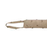 Raine & Humble | Tuft Large Cotton Draught Stopper Snake in Burnt Olive Green