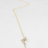 sophari | Flamingo Necklace in 18k gold plated