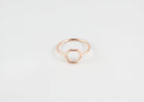 sophari | Hexi Hexagon Ring in rose gold plated