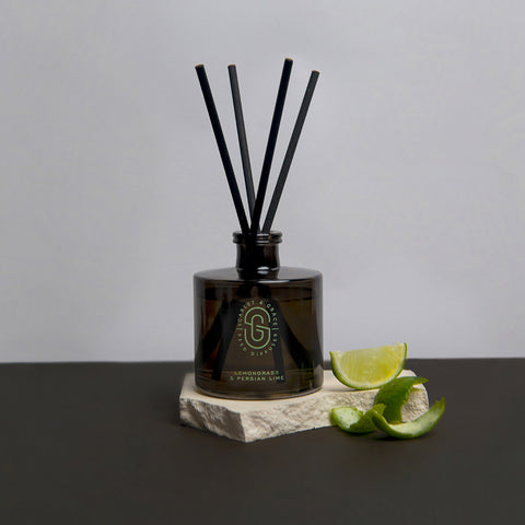 Scarlet & Grace | 220mL New Signature Scented Home Reed Diffuser in Lemongrass & Persian Lime
