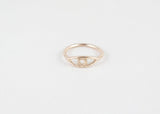 sophari | Mati Evil Eye Ring rose gold plated