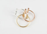 sophari | Parallel Ring in silver,  18k gold or rose gold plated