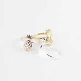 sophari | Pineapple Ring in silver, 18k gold or rose gold plated