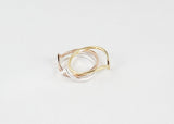 sophari | Point thin ring in silver, 18k gold or rose gold plated