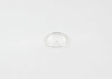 sophari | Point thin ring in silver plated