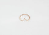 sophari | Point thin ring in rose gold plated