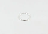sophari | Thin stackable ring in silver plated
